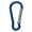 Blue, variant on Paracord Planet Spring Opening Carabiners – Aluminum EDC Accessory Clips – 6 Vibrant Colors – Magenta, 25 Pack