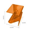 thumbnail image 2 of Acrylic Small Side Table Sofa Creative Shaped Designer Transparent Personality Modern Minimalist Small Corner Table, 2 of 5