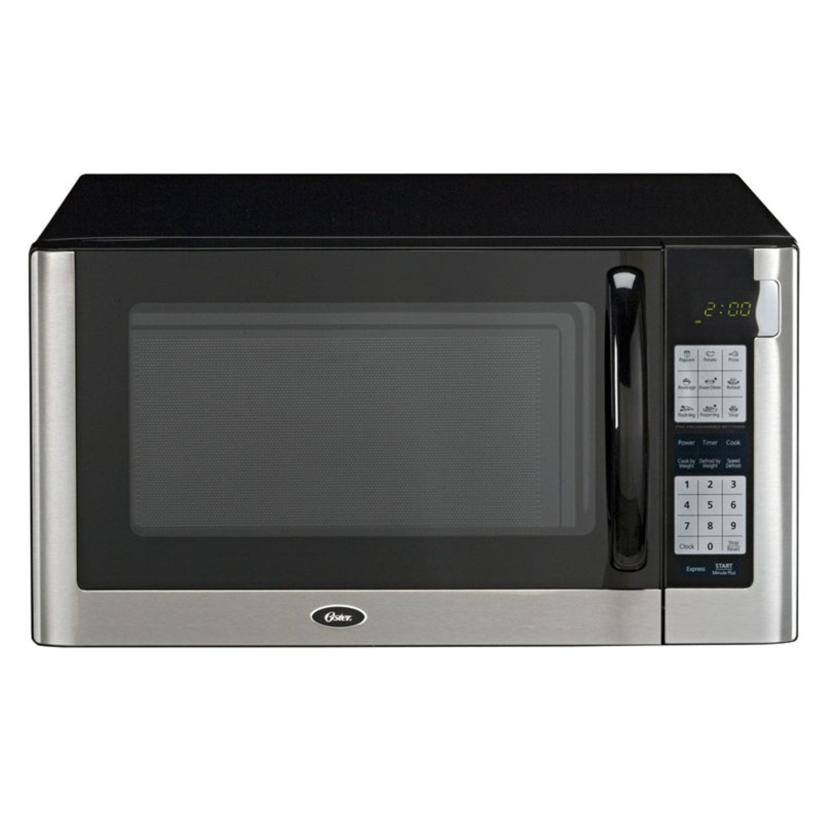 Oster 1.4 Cu. Ft. Digital Microwave Oven, Black