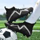 thumbnail image 4 of Zapatos de fútbol profesionales ultraligeros para hombre, botas de entrenamiento de tobillo, tacos de fútbol, zapatos deportivos Unisex, antideslizantes, 4 of 5