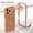 Orange, variant on ELEHOLD Aluminum Bumper Case for iPhone 17 Pro Max, Shockproof Metal Frame Cover with Independent Camera Protector,Orangeblack