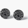 thumbnail image 5 of Atheniz Magnetology Lymphvity Germanium Earrings, Amo'thea Lymphactive Mag Studs--10mm--Black--Product code 73729 10mm Black, 5 of 5