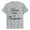 t-Grey10035, variant on Rggeeun T-Shirts For Women Short Sleeve O-Neck Solid Color And Letter Printing Loose Top Shirt Soft For Daily Wear,Grey,L