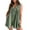 Green, variant on SRZYMJ Women's Jumpsuit with Adjustable Waist Stylish Women's Denim Jumpsuit Sleeveless Tie Front Romper Casual Summer Outfit with Convenient