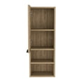thumbnail image 5 of Dtwnek Bathroom Wall Cabinet with 2 Interior Shelves, Beige, 5 of 6