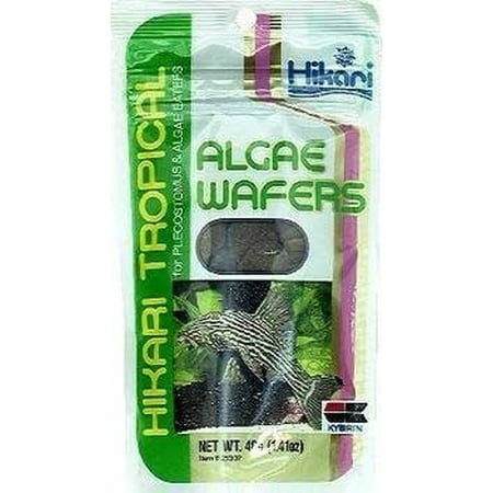 Hikari Algae Wafers Fish Food, 1.41 Oz