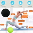 thumbnail image 4 of Massage Lacrosse Ball 6.3CM Silicone Myofascial Trigger Point Neck Arm Leg Tool, 4 of 7