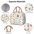 thumbnail image 4 of Reusable Starfish Lnsulated Lunch Bag for Women & Men-Leakproof Water-Resistant Cooler Tote,Large Capacity(10.6x8.7x6.3in)for Work,Office,Travel,Picnic,Beach., 4 of 7