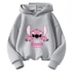 thumbnail image 3 of Sudadera con capucha para niños Stitch Kawaii, moda, jersey, sudadera, mono de anime, manga, dibujos animados, niñas, niños, ropa informal de otoño, 3 of 5
