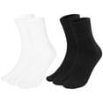 thumbnail image 1 of Men Toe Socks Featuring Breathable Cotton Silicone Material Designed For Shoes Compatibility In Various Colors 2 Pairs, 1 of 4