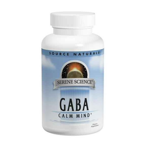 Source Naturals GABA Powder, Calm Mind,4 Ounce