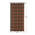 thumbnail image 5 of Black Red Skull Tile Pattern Shower Curtain 36"x72" ,Bathroom Decorative Shower Curtains Set with 12 Hooks,Modern Waterproof Washable Shower Curtain, 5 of 6