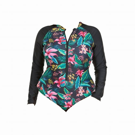 adviicd plus size swimwearWomens Cover Ups For Swimwear Women's Plus Size Rash Guard s Tankini Swimwear A 2XL