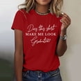 thumbnail image 2 of MEICHEN Graduation Gifts for Her: Senior 2026 Shirts Class Of 2026 T Shirt In My Senior Causal College Graduation Teacher Tee Tops Womens Spring Summer Tops, 2 of 6