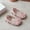 Pink a, variant on Girls' Lace Mesh Loafers, Soft Sole Chunky Style Mary Janes, Fit for Daily Strolls, Outdoor Trips and Casual Wear Pink a 5-5.5 Years