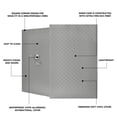 thumbnail image 3 of Dream on Me Aster 1.5" Fiber Portable/Mini Crib Foam Mattress, 3 of 13