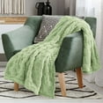 thumbnail image 3 of Deago Fall Throw Blanket for Couch - Cozy Soft Lightweight Fuzzy Blankets for Women Portable Fleece Throw Blankets for Bed Couch Sofa, 39"x59", Khaki, 3 of 9