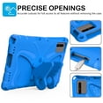 thumbnail image 4 of for Samsung Galaxy Tab S9/S8/S7 11" 2023/2022/2020 Cute Kids Case, Cartoon Butterfly Stand Case Shockproof Flexible Silicone Hard Protective Cover for Samsung Galaxy Tab S9 FE 10.9" 2023, Blue, 4 of 7