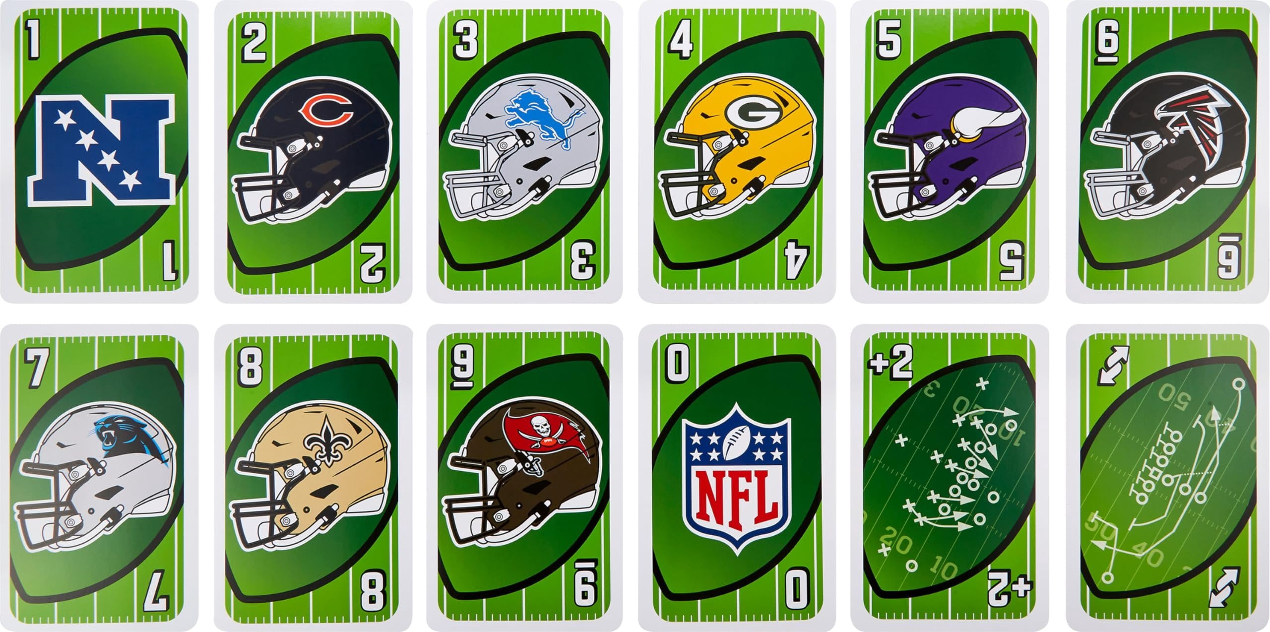 NFL Giant Uno Card Game