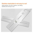 thumbnail image 6 of Multi-Functional Stainless Steel Ceramic Tile Hole Locator Ruler Adjustable Punching Hand Measure Tools For House Decorated Work ,Easy to Use, 6 of 7