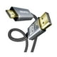 thumbnail image 1 of wonima11 DisplayPort to HDMI, Uni-Directional 4K DisplayPort (DP) Computer to HDMI Monitor 6 Feet Cable Compatible with HP, ThinkPad, AMD, NVIDIA, Desktop and More - Male to Male, Space Grey, 1 of 1