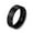 Black, variant on Hip Hop Punk Titanium Steel Couple Ring Stainless Steel Roman Numeral Gift Rings for Men Women Birthday Gifts
