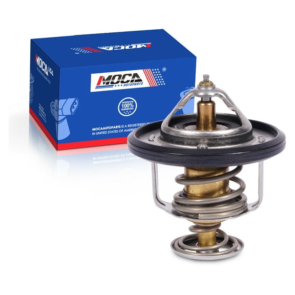 MOCA AUTOPARTS Engine Coolant Thermostat Fit for 2001-2005 Chrysler Sebring Dodge Stratus & 1999-2003 Mitsubishi Galant 2.4L