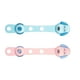 thumbnail image 1 of EeaseMX 2 cerraduras de seguridad para niños para armarios, cajones y puertas (azul y rosa), 1 of 7