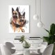 thumbnail image 3 of Cuadros Decorativos Pastor Alemán 5D DIY Diamond Painting Kit Full Square Drill Art (30X40CM) DQrwqpou Nuevos Originales, 3 of 5