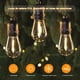 thumbnail image 2 of Guirnalda de Luces para Exterior S14, 15 Metros 15+2 Bombillas Guirnalda de Luces,Tira de Bombillas para Exterior, Jardín, Porche, Fiesta, Dormitorio, Boda, Navidad, 2 of 7