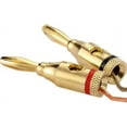 thumbnail image 2 of Treedix 6 Pairs Banana Plugs Audio Gold Plated Speaker Connector for Speaker Wire、Audio 、Video Receiver, 2 of 5