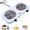 White, variant on LUVCMFT Dual Burner Electric Hot Plate, 2000W Induction Stove, 110V Portable Electric Stove, Suitable For Home Camping Dorm Tabletop Cooking Stove (White, Style B)