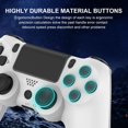thumbnail image 5 of Mando inalámbrico con Bluetooth y sin retardo para consola PS4 y PS3, joystick para juegos de PC con vibración dual de seis ejes y panel táctil, 5 of 5