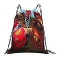thumbnail image 1 of Mochila deportiva impermeable con cordón de Cars Lightning Mcqueen, para gimnasio, yoga, viajes, para mujeres y hombres, 1 of 1