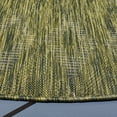 thumbnail image 3 of Safavieh Courtyard Teodor Geometric Indoor/Outdoor Area Rug, Olive, 6'7" x 6'7" Round, 3 of 8