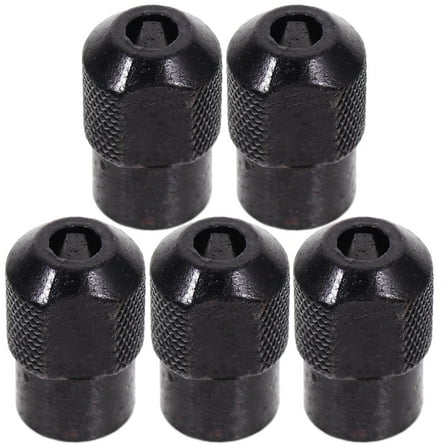 Homoyoyo Electric Nut Driver Set, Zinc Alloy Black, 5 Pieces Assembly Tools for Kitchen and Home Use
