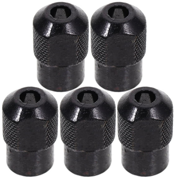 Homoyoyo Electric Nut Driver Set, Zinc Alloy Black, 5 Pieces Assembly Tools for Kitchen and Home Use