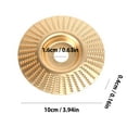 thumbnail image 2 of Angle Grinder Discs, Wood Shaper Carving Disc for Angle Grinder, Heavy Duty Carving Abrasive Disc, Stump Grinder Teeth Bore Wood Grinding Wheel for All Angle Grinders, 2 of 9
