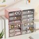 thumbnail image 2 of 3 Tiers Makeup Organizer Holder Cosmetic Storage Box, Bathroom Countertop Organizer, Desk Organizer with Drawers Pink-A, 2 of 5