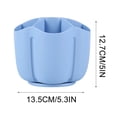 thumbnail image 4 of EARKITY Pencil Holder, Desk Pencil Organizer, 360-degree Rotating Pencil Pen Holder, 6 Slots Desktop Storage Pen Organizers, Cute Pencil Cup Pot for Office School Home & Art Stationery Supplies, 4 of 5