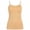 Beige, variant on COUVER Women's Seamless Camisole Top White 1-Pack One Size