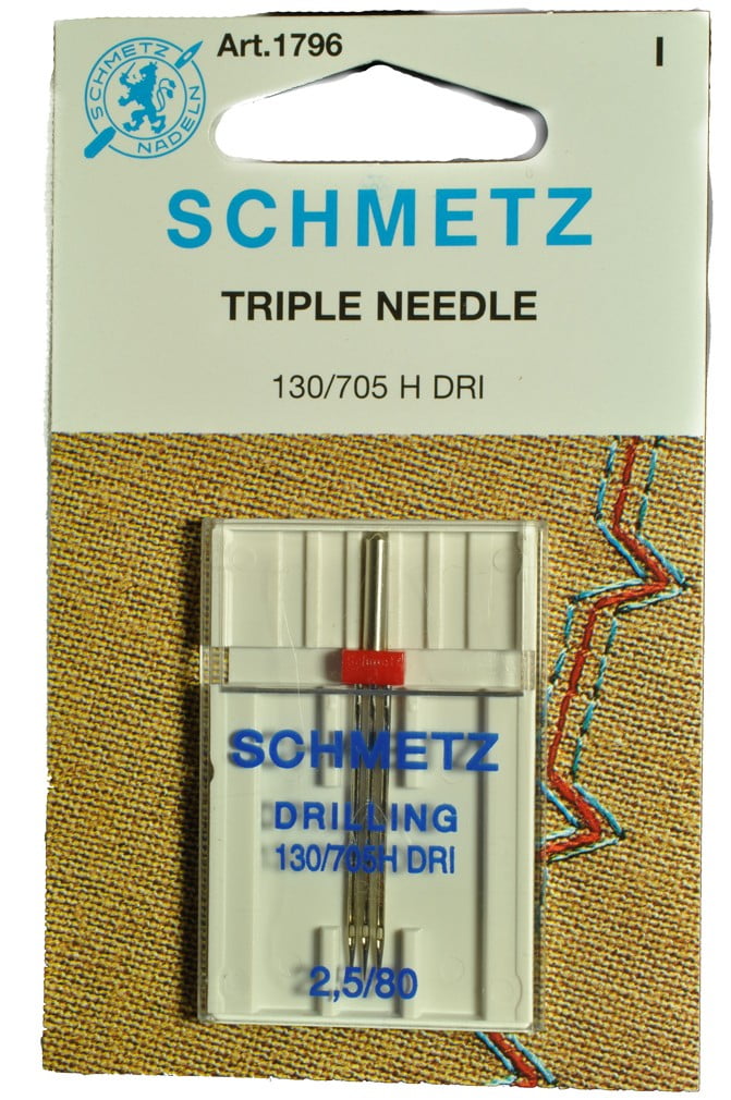 Schmetz Sewing Machine Triple Needle