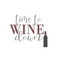thumbnail image 2 of Kimberly, Allen 20x20 White Modern Wood Framed Museum Art Print Titled - Time to Wine Down v2, 2 of 4