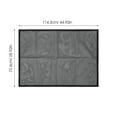 thumbnail image 4 of WRITWAA 1 Set Fireplace Screen Panels Black Mesh Safety Protection for Stairs, 4 of 6