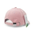 thumbnail image 6 of Suede Baseball Cap, Unisex Faux Suede Leather Classic Adjustable Plain Hat Baseball Cap Pink, 6 of 6