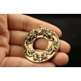 thumbnail image 2 of Brass feng shui dragon Pendant dragon Necklace amulet 4.3 cm China Brass Pendant, 2 of 7