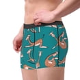 thumbnail image 2 of Honeii Giraffes Doing Various Yoga Men's Underwear Boxer Briefs Pack, ComfortSoft Boxer Brief for Men, Moisture-Wicking Breathable-X-Large, 2 of 5