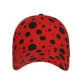 thumbnail image 2 of Daiia Ladybug Pattern Baseball Cap Men Women Classic Adjustable For Running Workout And Outdoor Activitie All Season Dad Hat Gift, 2 of 9
