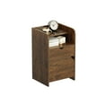 thumbnail image 7 of Zenira Multi-Storage Nightstand with Open Shelf And Drawers, Compact Side Table for Bedroom, Gaming Room, Space-Saving Organizer, 7 of 7