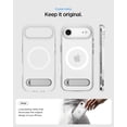 thumbnail image 3 of Funda Spigen para iPhone 17 Air, ultra híbrida, transparente, con función atril, 3 of 9